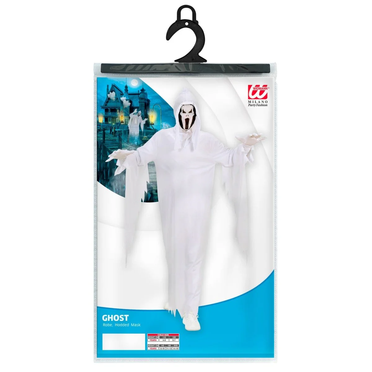 Geest Kostuum Wit Kind 2 delig - Image 2
