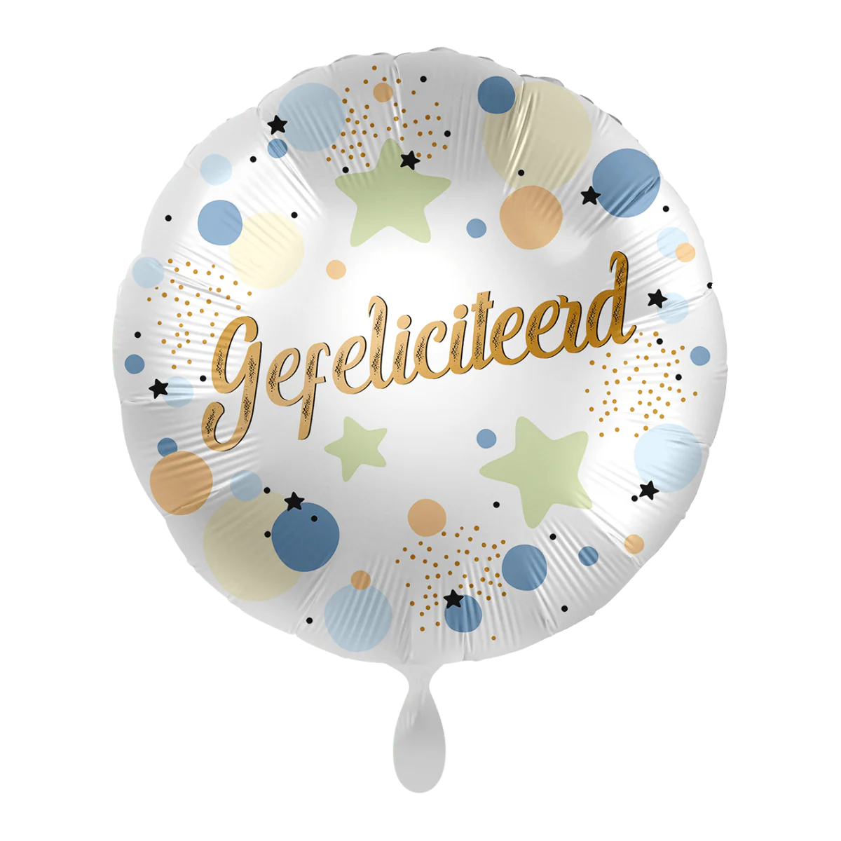 Gefeliciteerd Helium Ballon Leeg