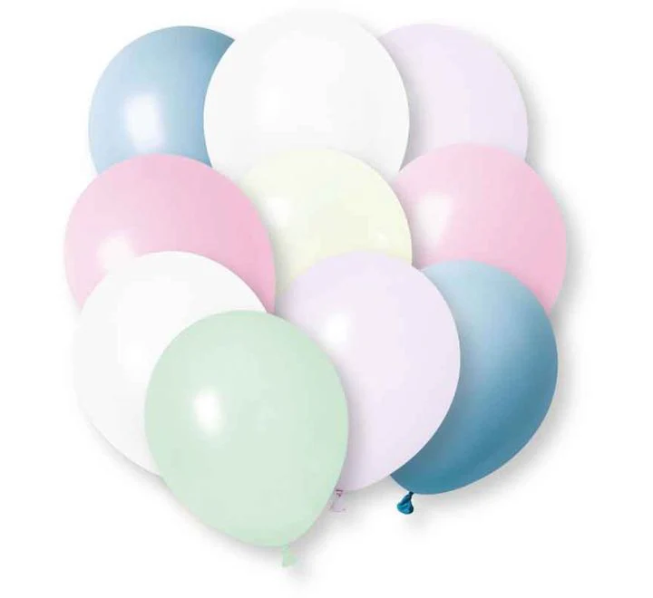 Gekleurde Ballonnen Licht 30cm 10st