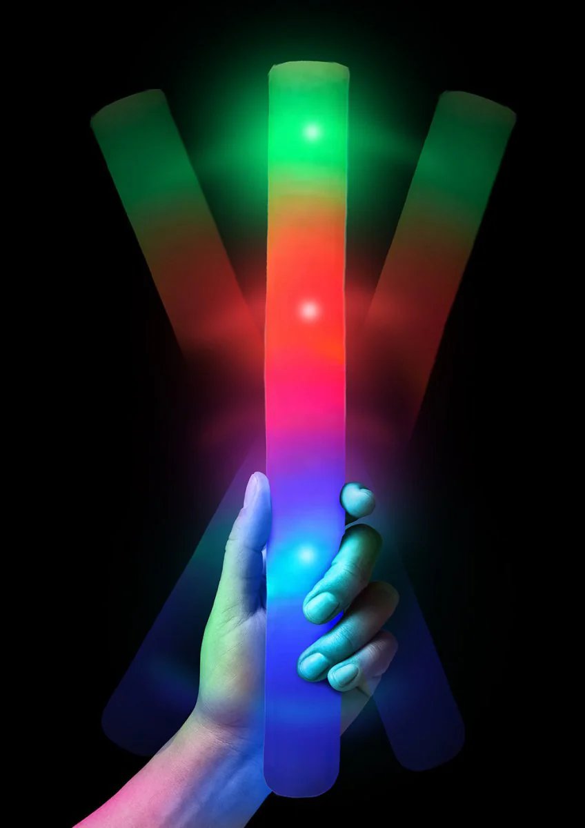 Gekleurde Led Stick 48cm