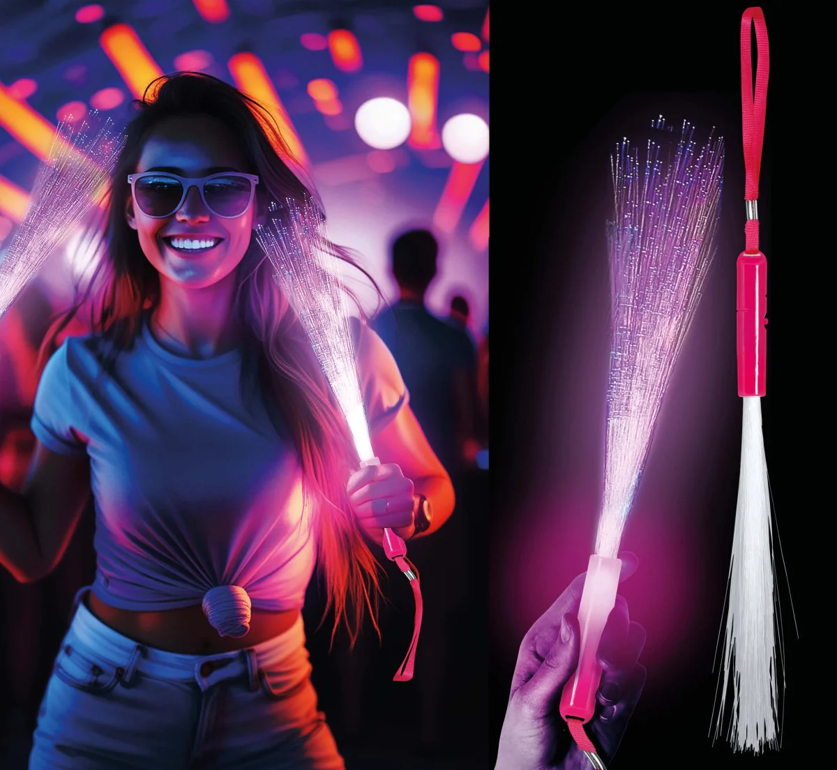 Gekleurde Led Stick Glasvezels 25cm - Image 6