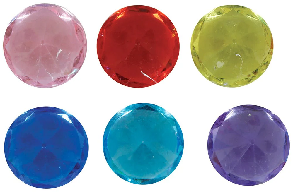 Gekleurde Uitdeelcadeautjes Edelstenen 1,5cm 50st - Image 3