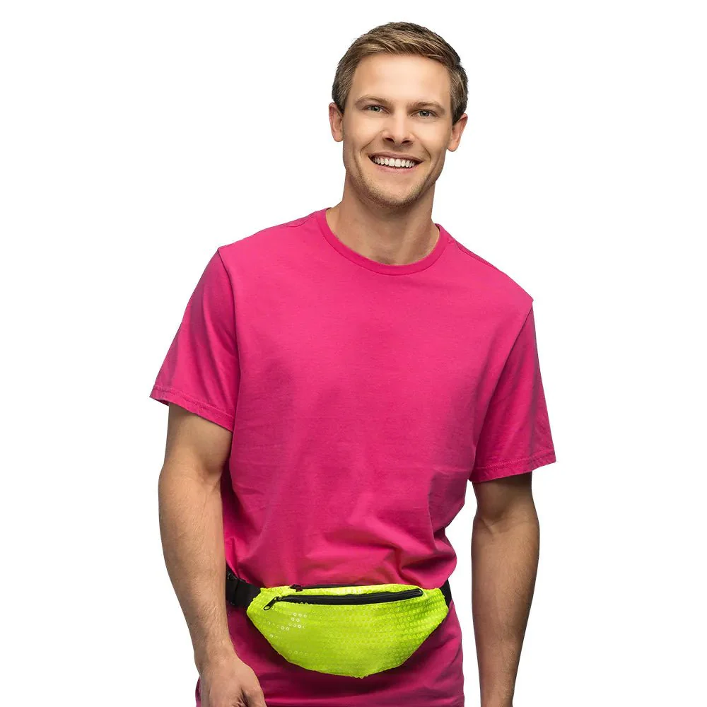 Gele Heuptasje Pailletten - Image 3