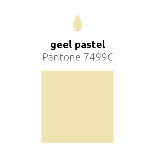 Gele Reuze Ballon Pastel XL 91cm - Image 2