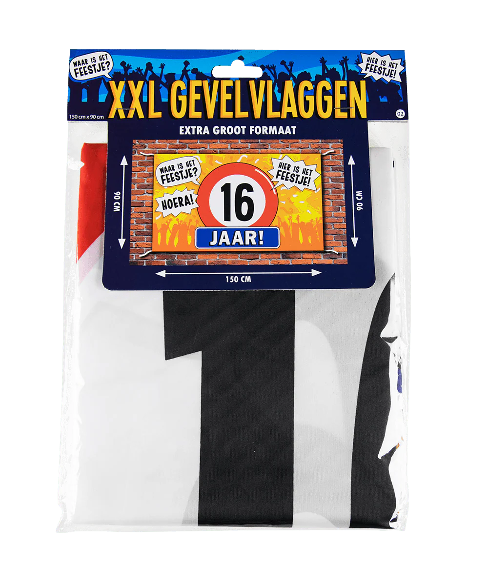 Gevelvlag 16 Jaar 1,5m - Image 2