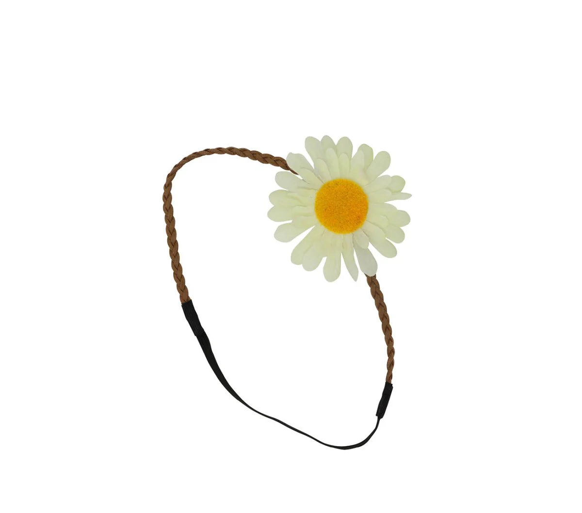 Gevlochten Haarband met Bloem - Image 4