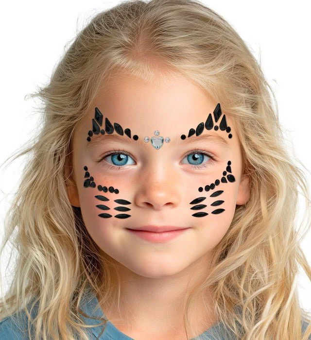 Gezichtsdecoratie Kat