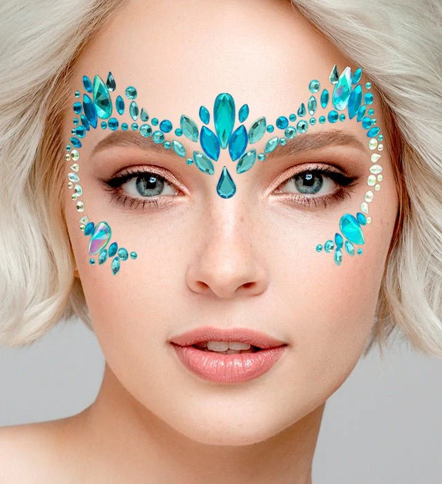 Gezichtsdecoratie Prinses Carnaval - Image 2
