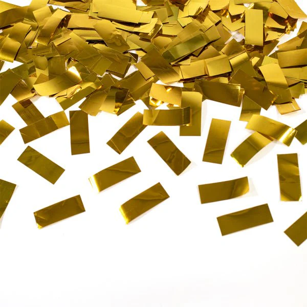 Gouden Confetti Kanon Folie 40cm - Image 2