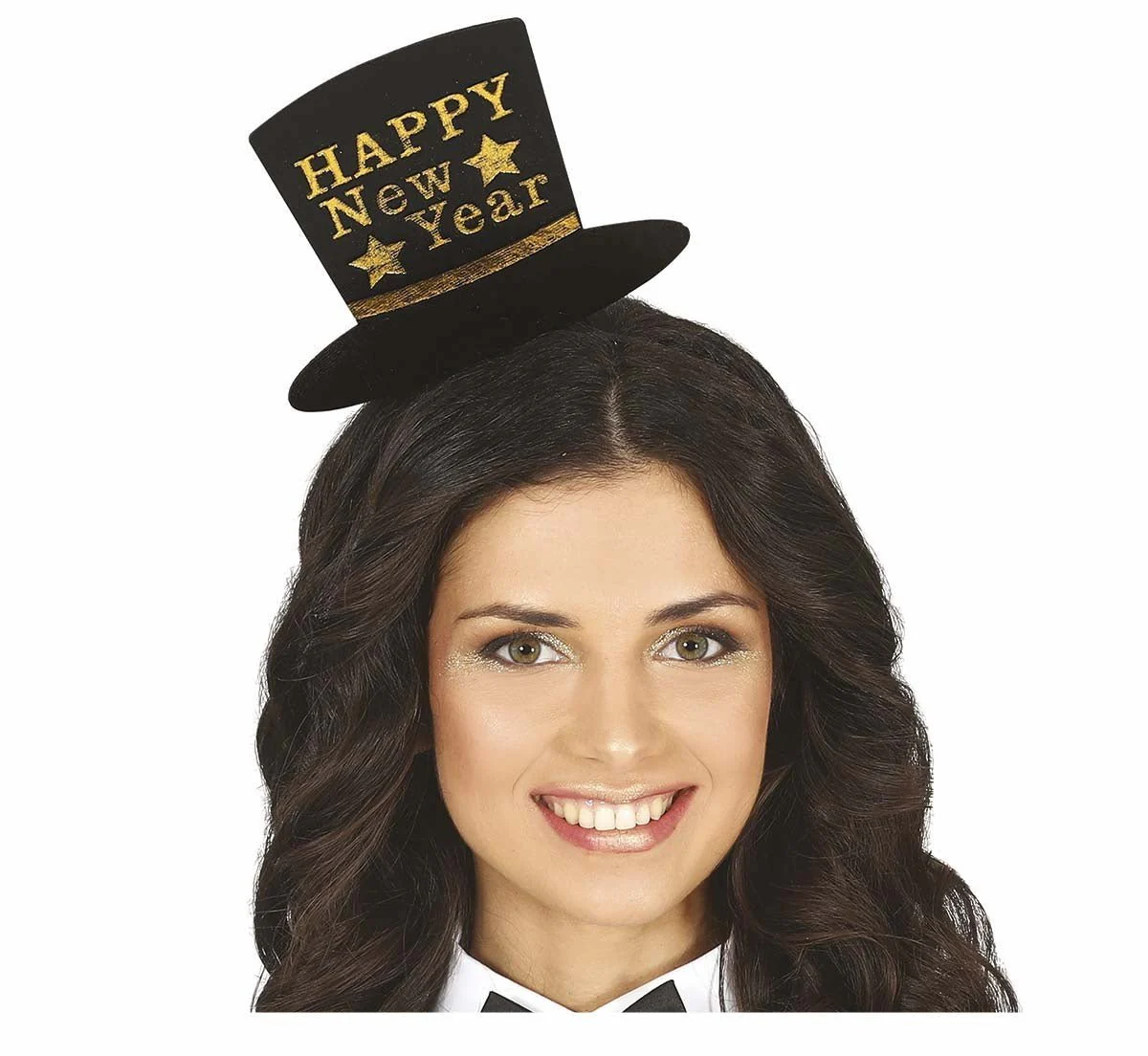 Gouden Happy New Year Haarband - Image 2