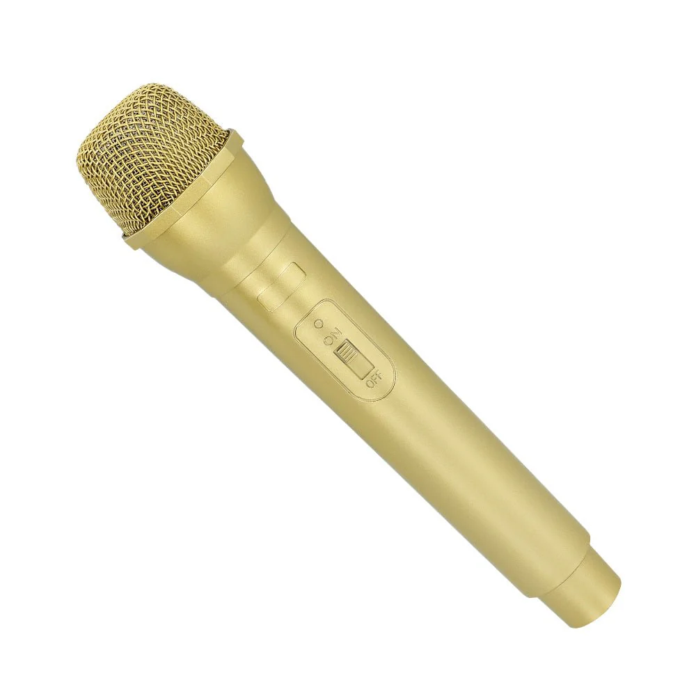 Gouden Nep Microfoon 23,5cm - Image 2