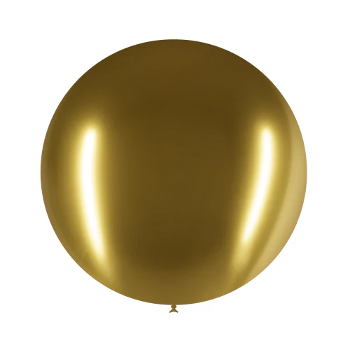 Gouden Reuze Ballon Chroom 60cm