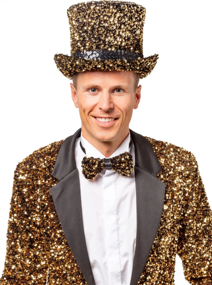 Gouden Strik met Pailletten - Image 2