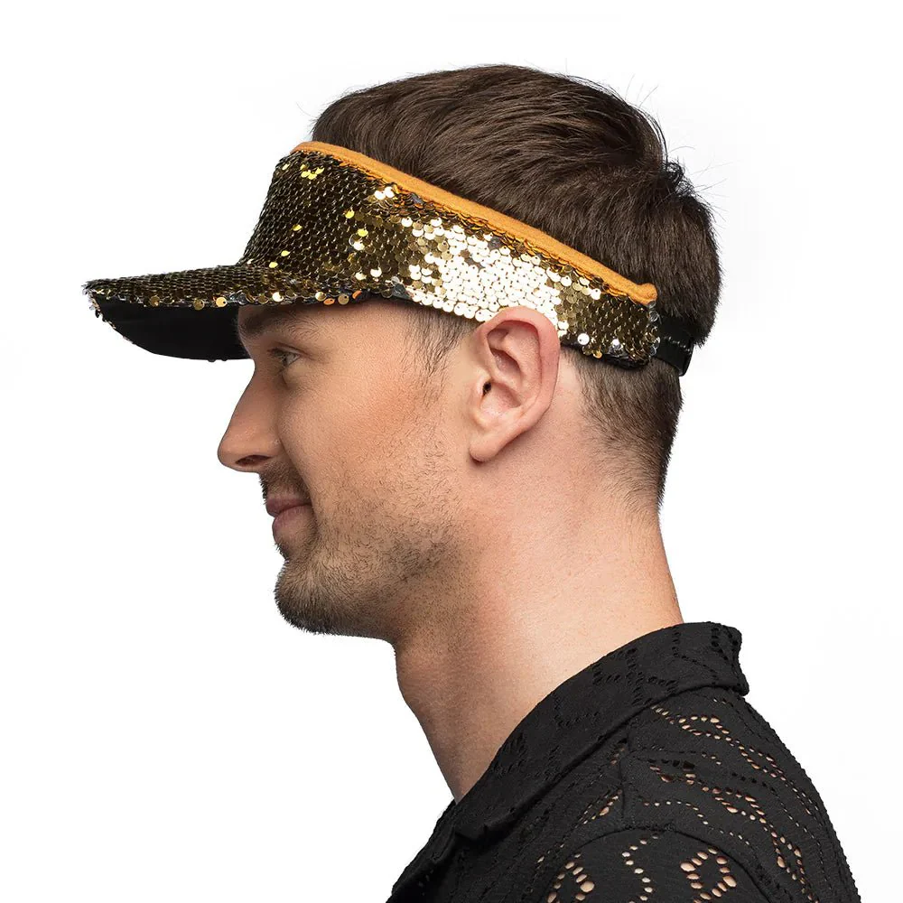 Gouden Zonneklep Pailletten - Image 4