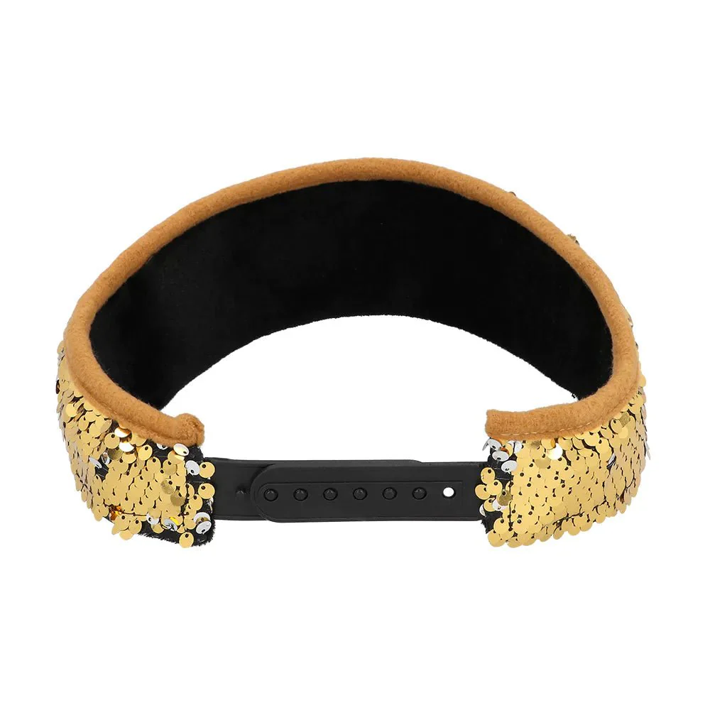 Gouden Zonneklep Pailletten - Image 5