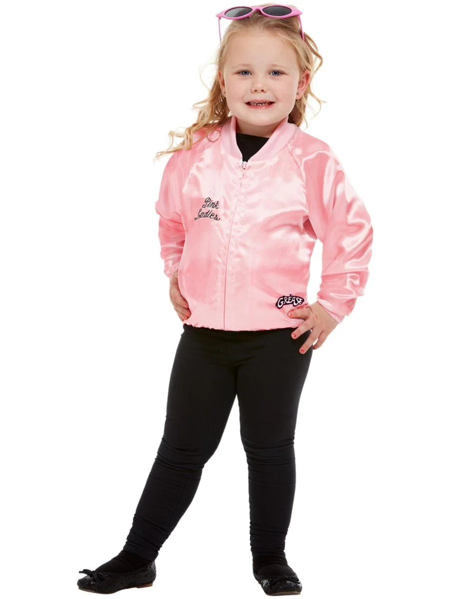 Grease Jas Roze Meisje Pink Ladies