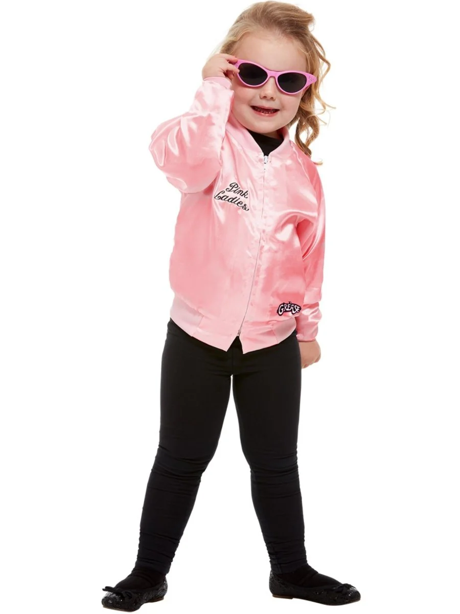 Grease Jas Roze Meisje Pink Ladies - Image 3