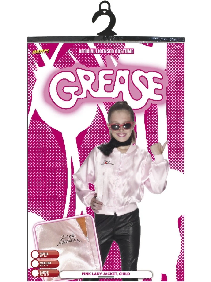 Grease Jas Roze Meisje Pink Ladies - Image 5