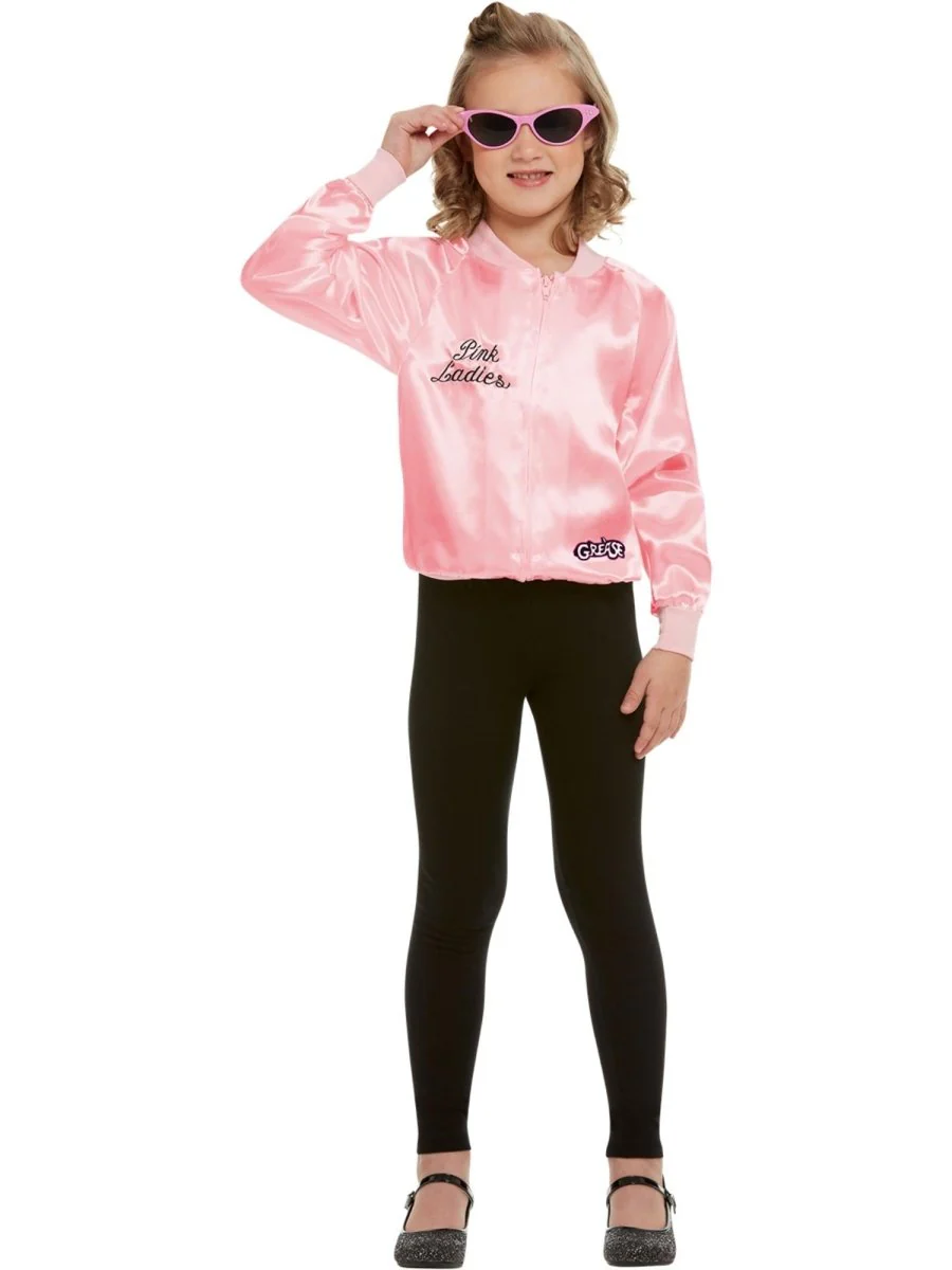 Grease Jas Roze Meisje Pink Ladies - Image 6