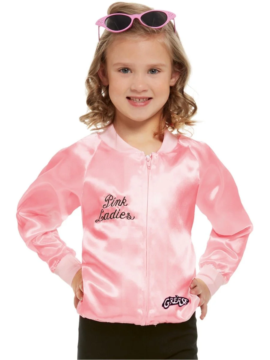 Grease Jas Roze Meisje Pink Ladies - Image 7