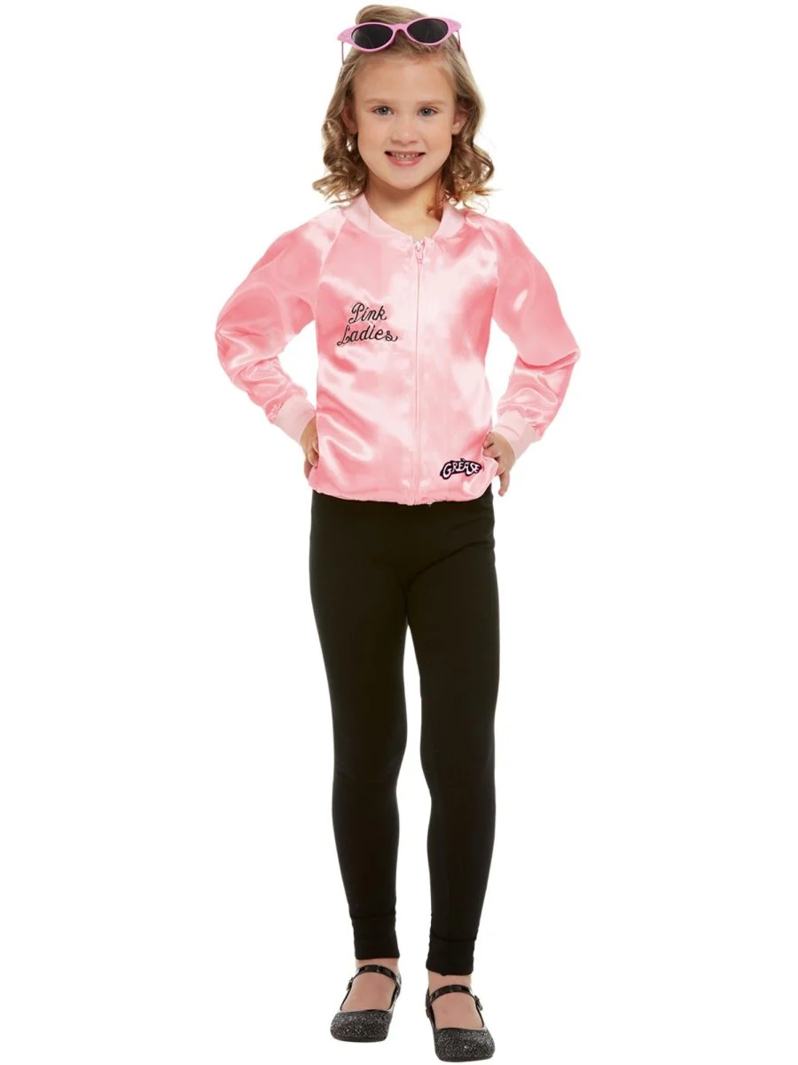 Grease Jas Roze Meisje Pink Ladies - Image 8