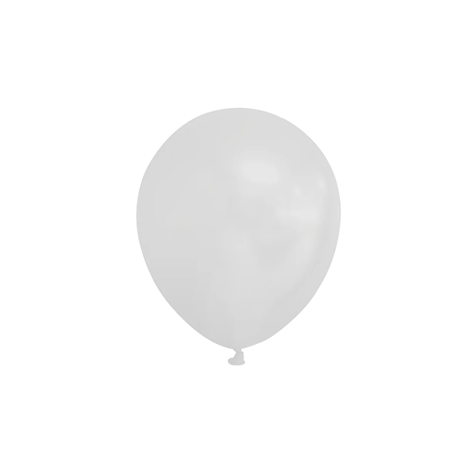 Grijze Ballonnen 13cm 100st