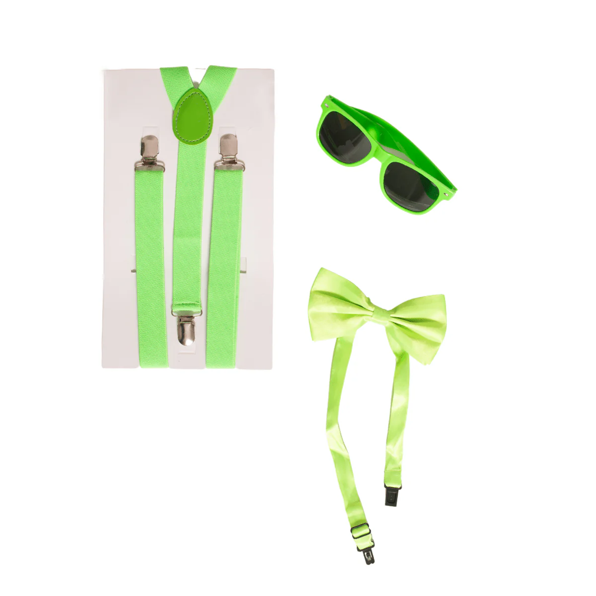 Groene Accessoireset Neon 3 delig - Image 2