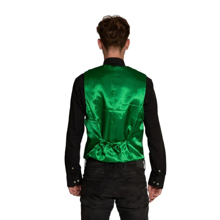 Groene Gilet Met Strik 2 delig - Image 2