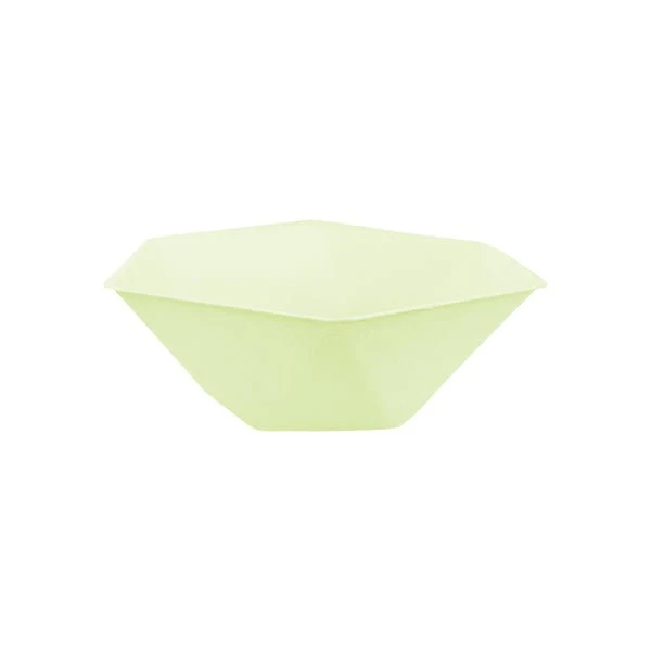 Groene Schaaltjes Zeshoekig 15,8cm 6st