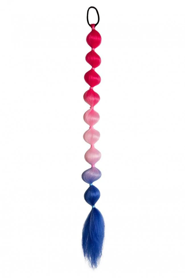 Hair Extension Festival Red/Pink/Blue