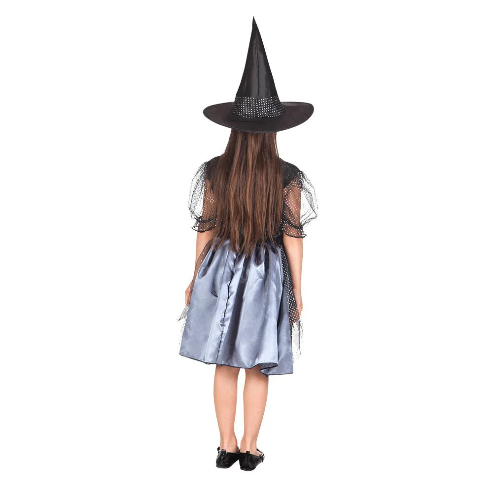 Halloweeen Heks Kostuum Spinnenweb Kind - Image 2