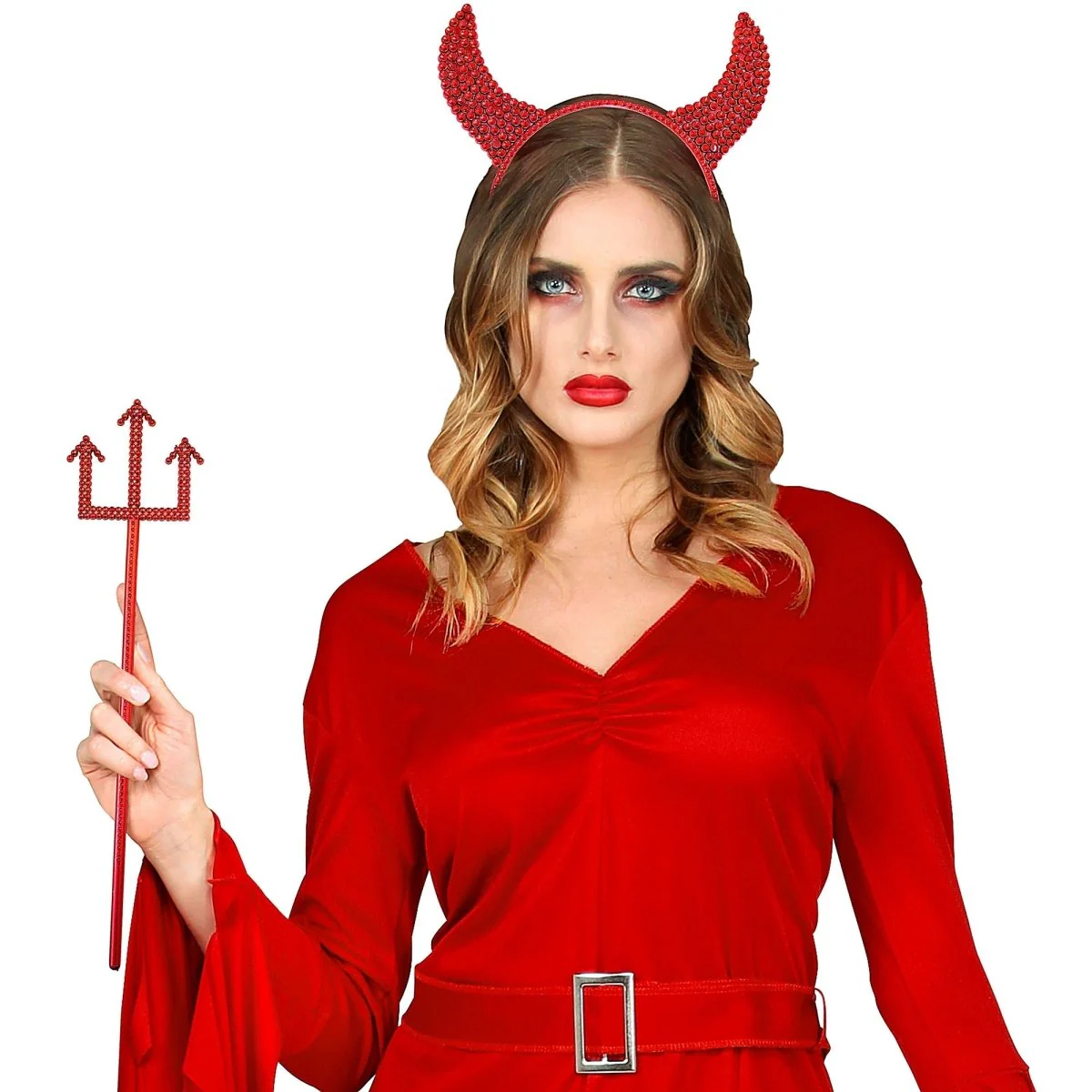 Halloween Accessoireset Rood 2 delig - Image 4