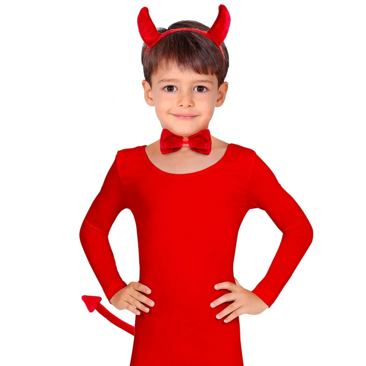 Halloween Accessoireset Rood Duivel - Image 3