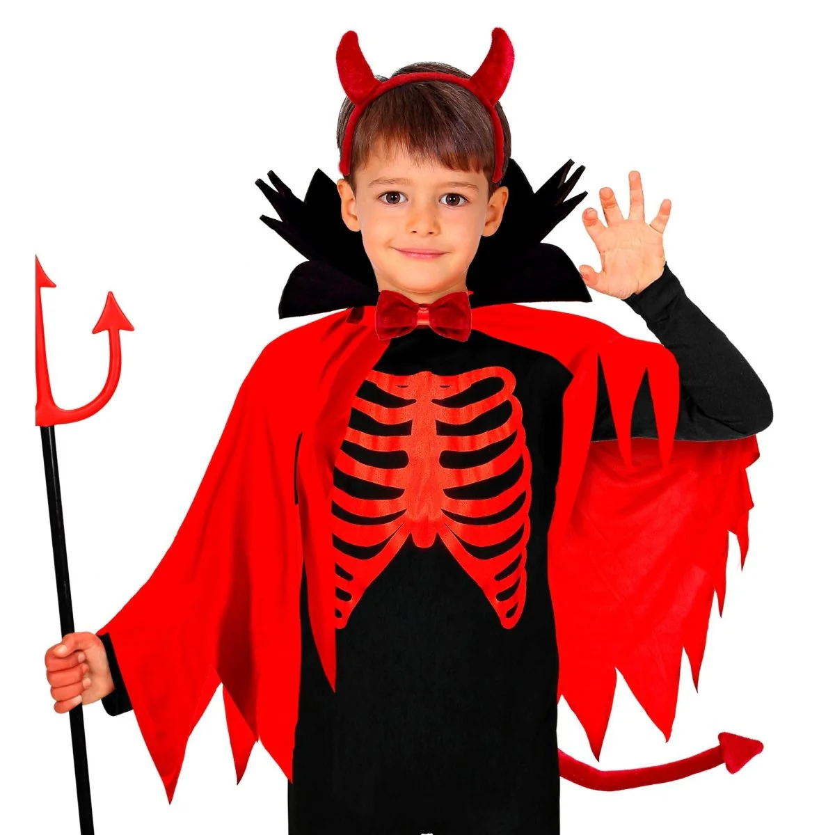 Halloween Accessoireset Rood Duivel - Image 4