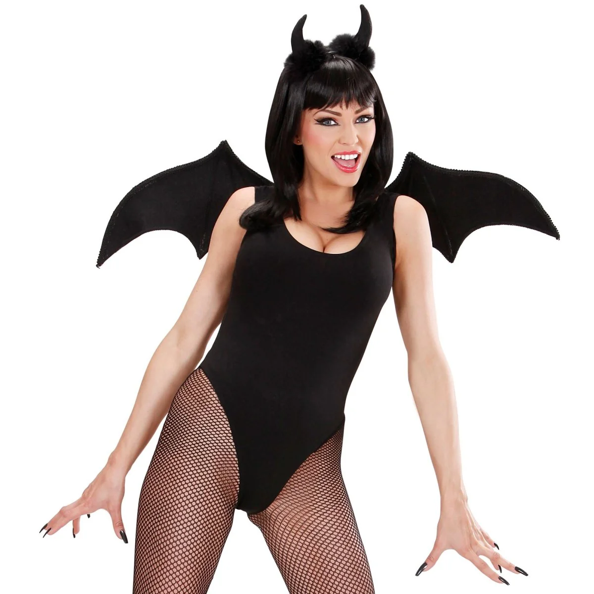 Halloween Accessoireset Zwart Duivel - Image 5