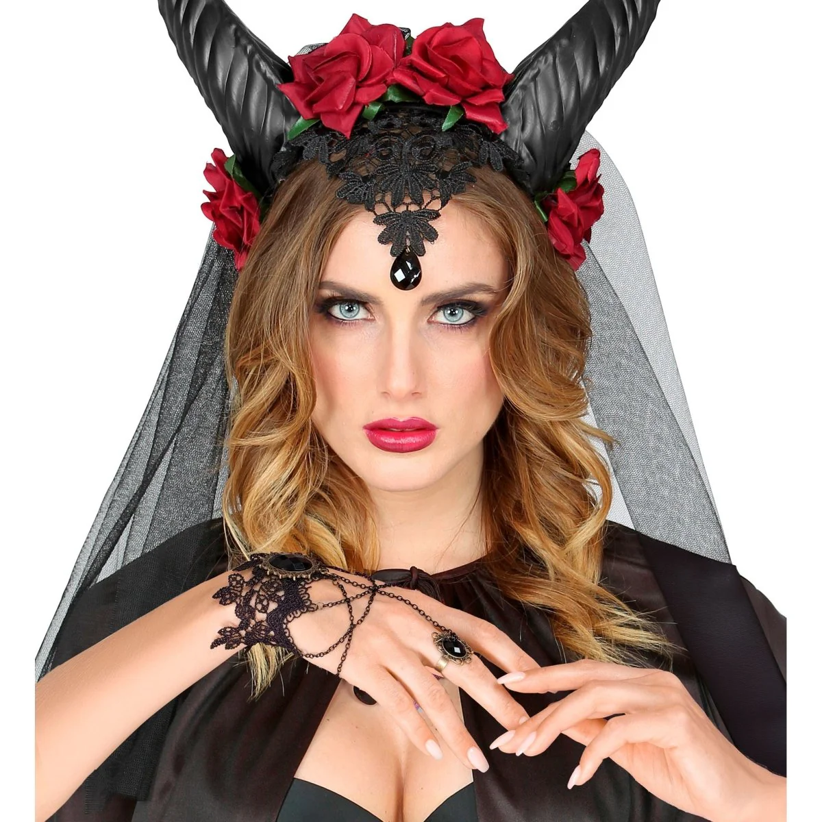 Halloween Armband Zwarte Steen Kant - Image 4