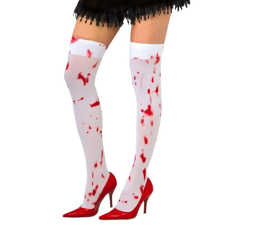 Halloween Bloederige Kousen - Image 2