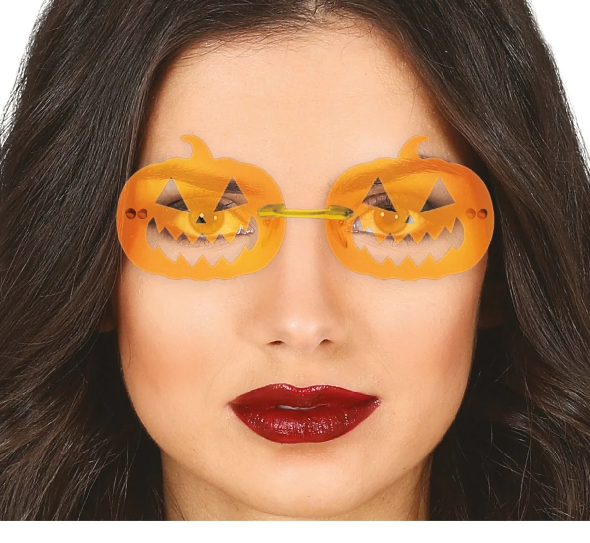 Halloween Bril Oranje Pompoenen
