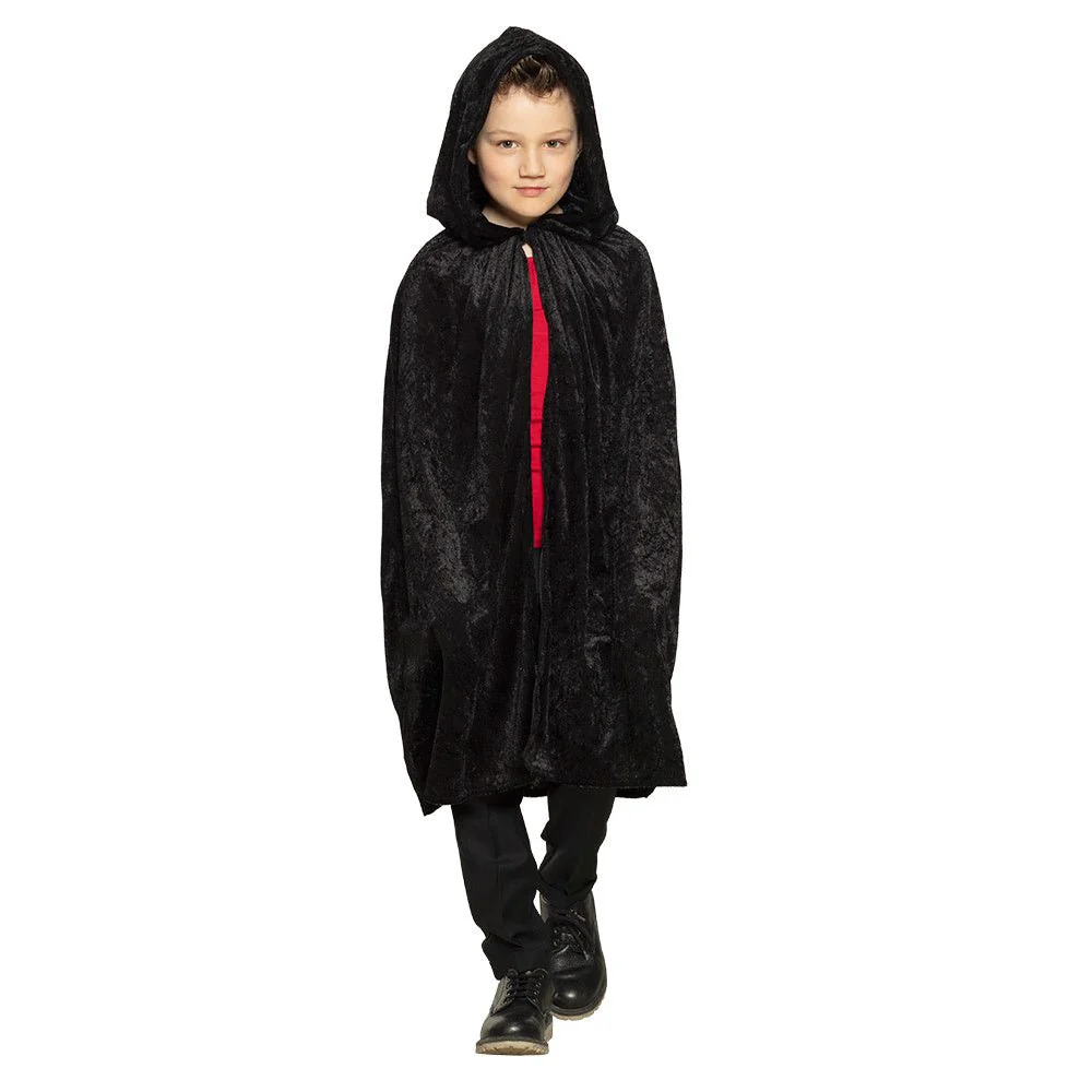Halloween Cape Kind Zwart 1,15m - Image 2