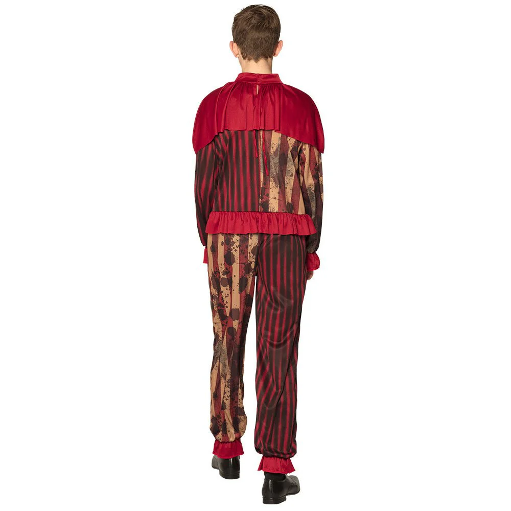 Halloween Clown Kostuum Rood Tiener 14/16 jaar - Image 2