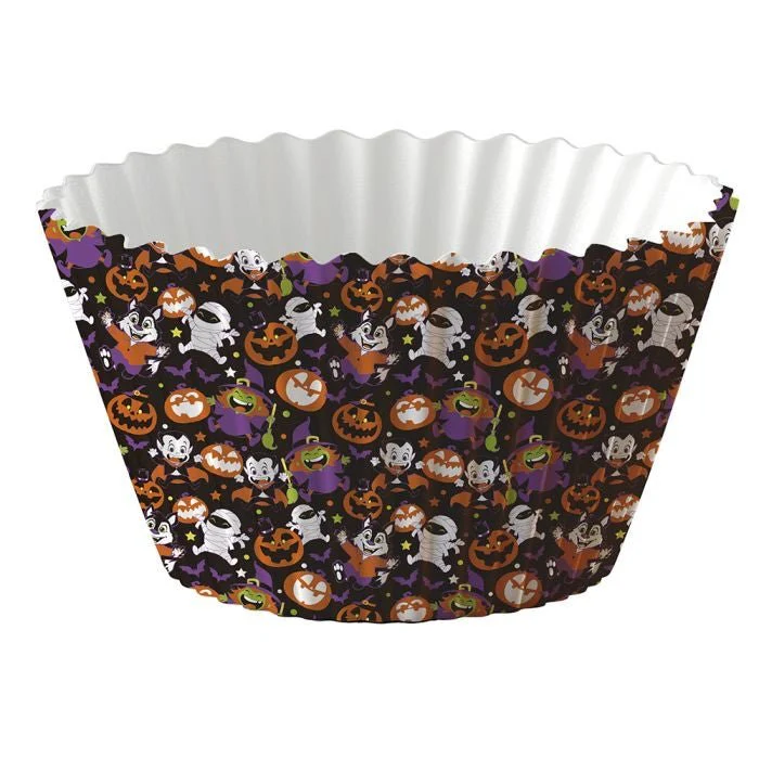 Halloween Cupcake Vormpjes Papier 5cm 50st - Image 3
