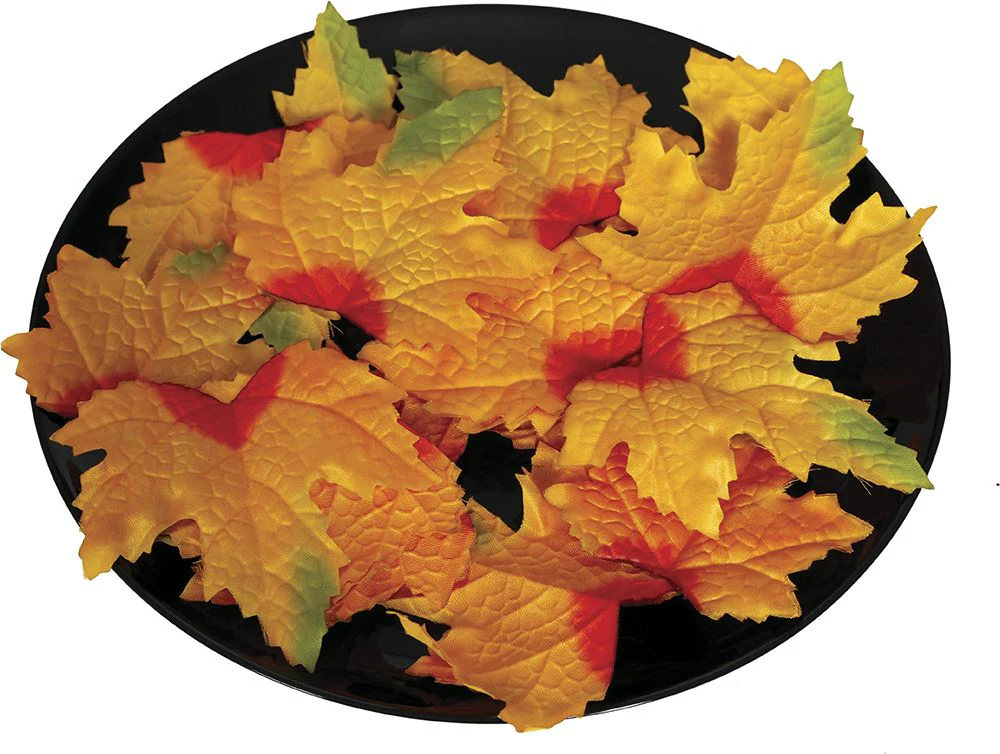 Halloween Decoratie Bladeren 10cm 24st - Image 3