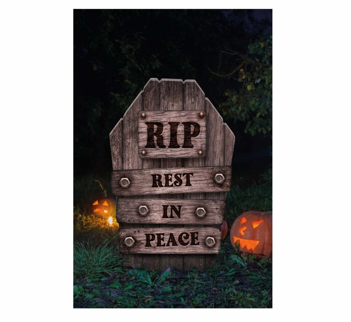 Halloween Decoratie Grafsteen Rip 56cm - Image 3