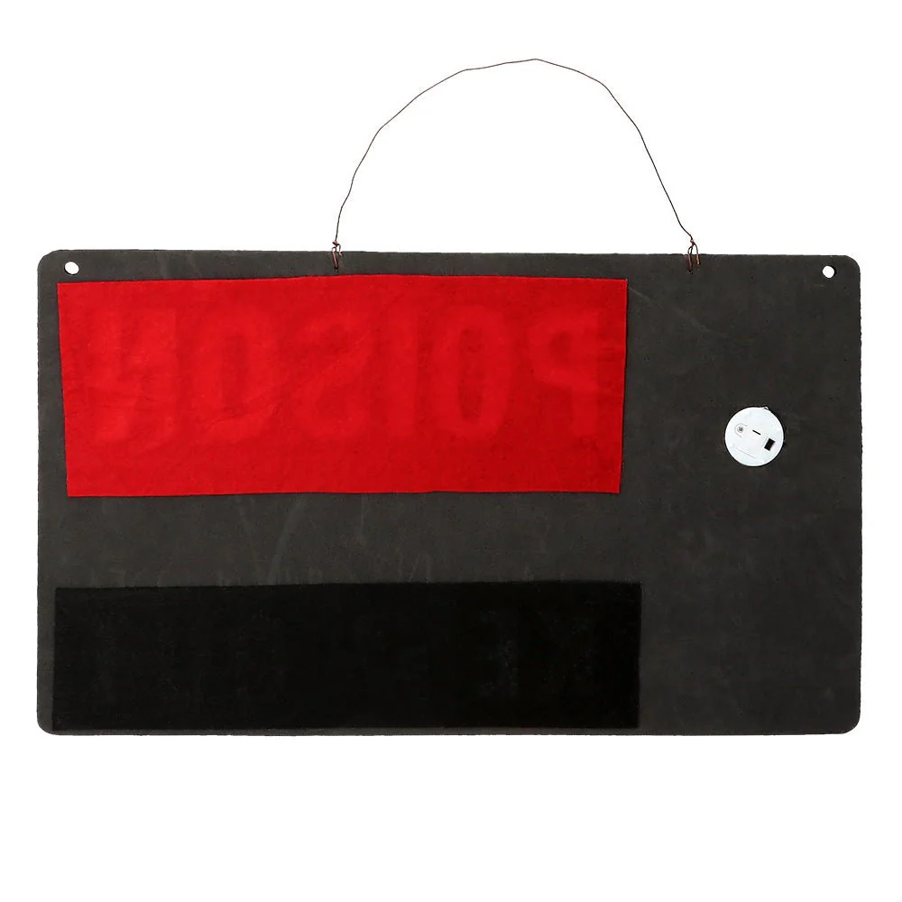 Halloween Deurbord Poison Keep Out 50cm - Image 3