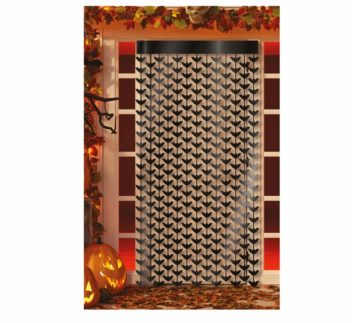 Halloween Deurgordijn Vleermuizen 2m - Image 2