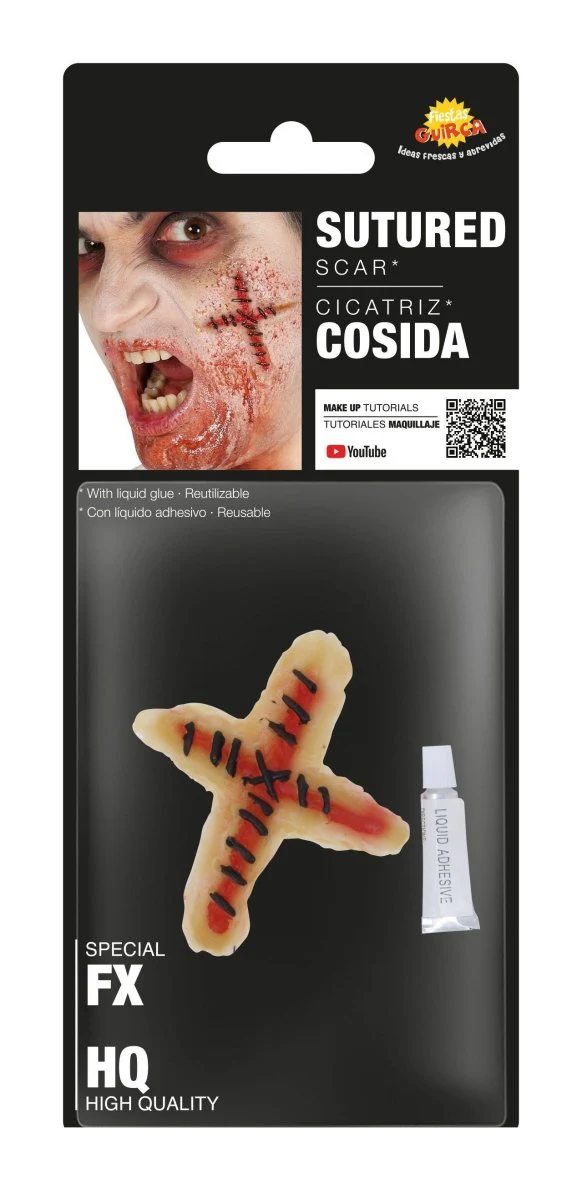 Halloween Genaaid Kruis Litteken - Image 3