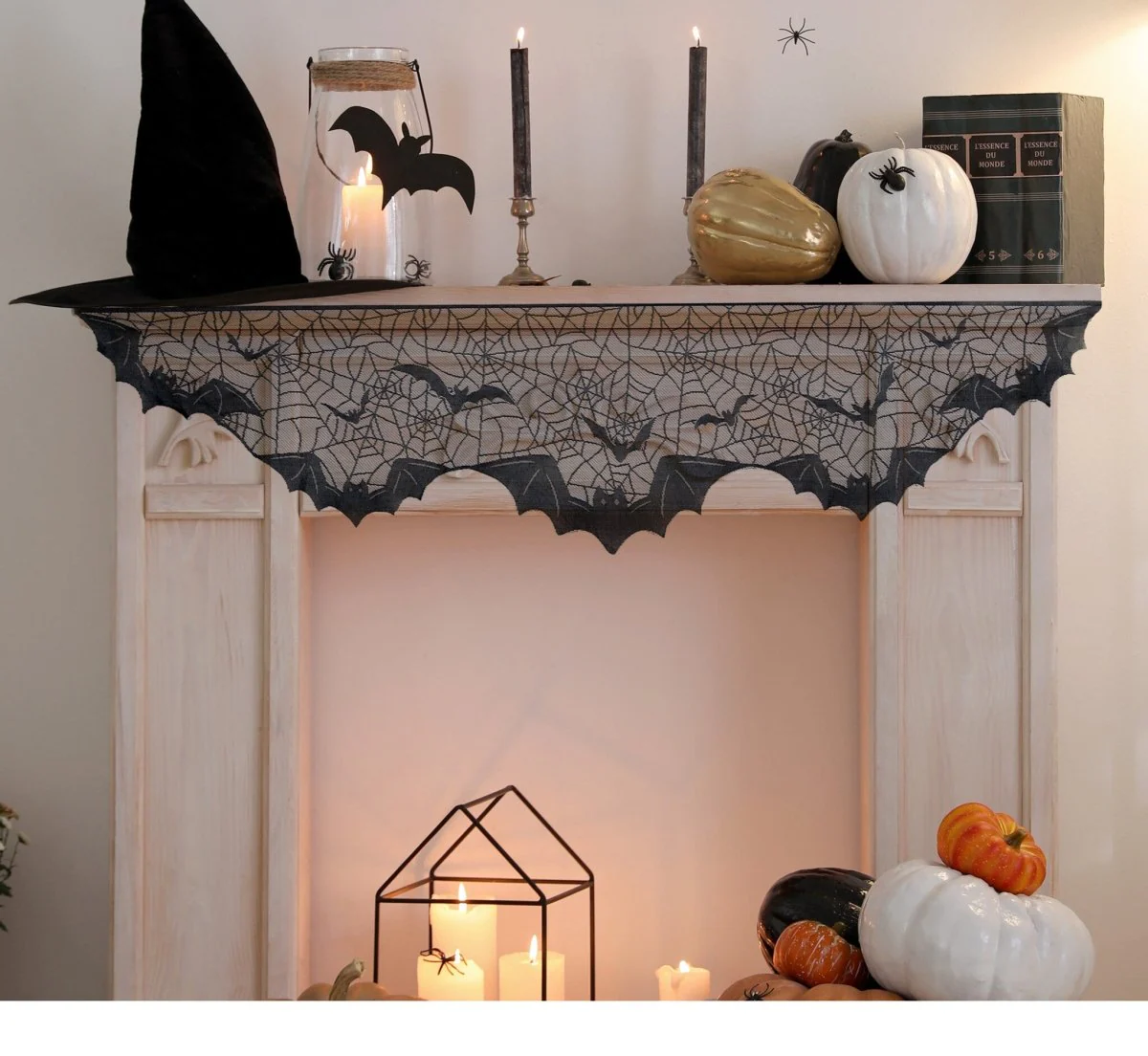 Halloween Gordijn Vleermuizen 2m - Image 2