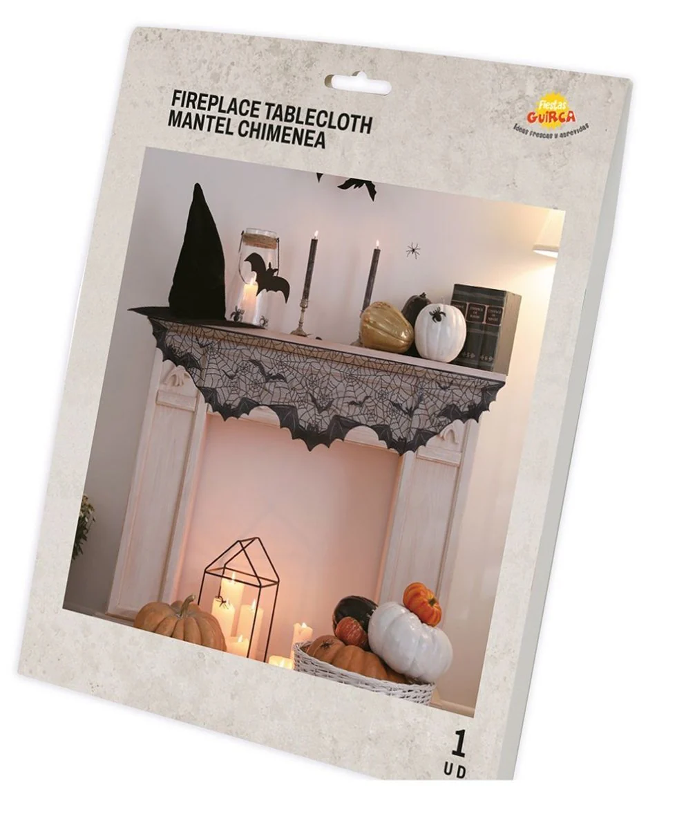 Halloween Gordijn Vleermuizen 2m - Image 3
