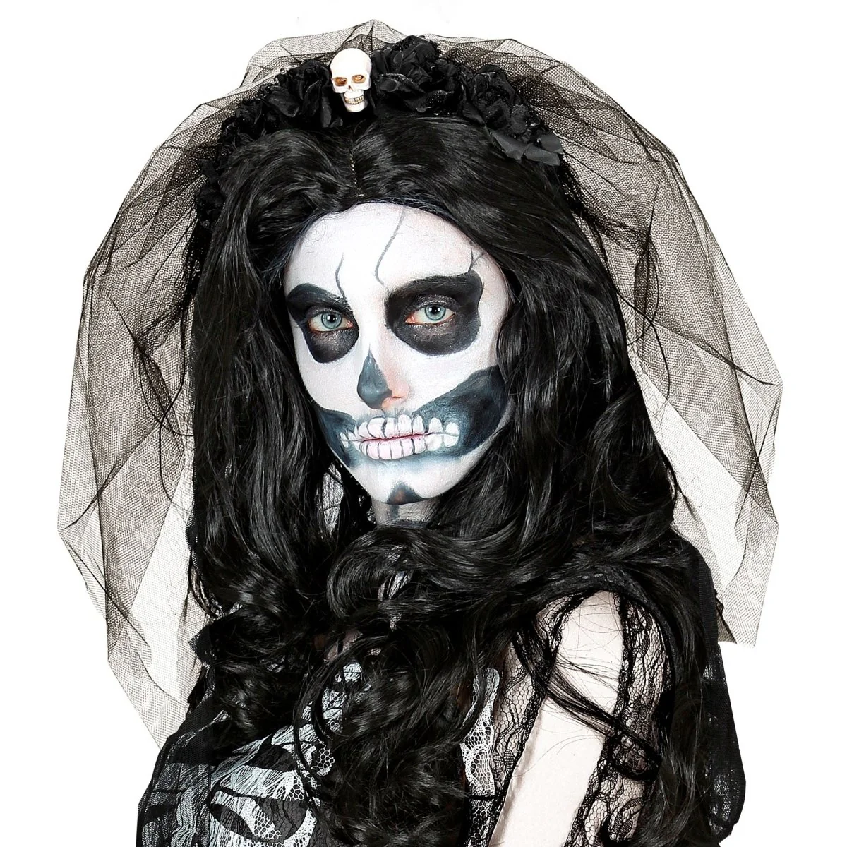 Halloween Haarband Met Sluier - Image 4