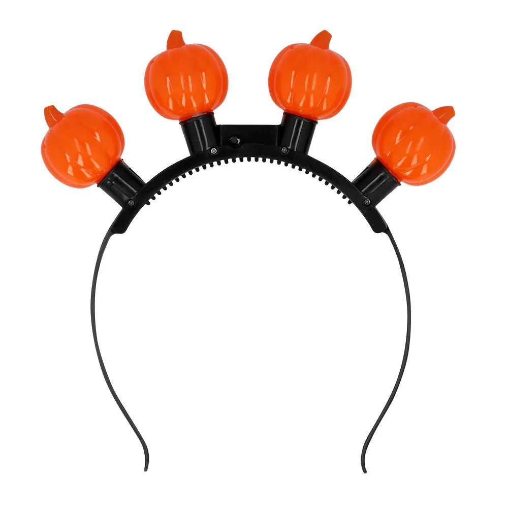 Halloween Haarband Pompoen Led - Image 3